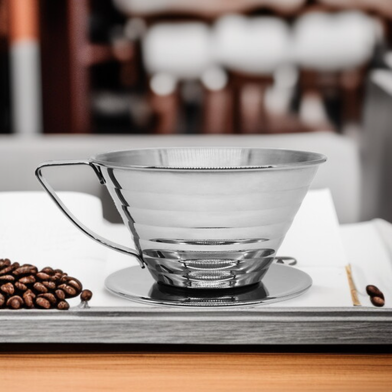 Edelstahl Kaffeefilter Tasse