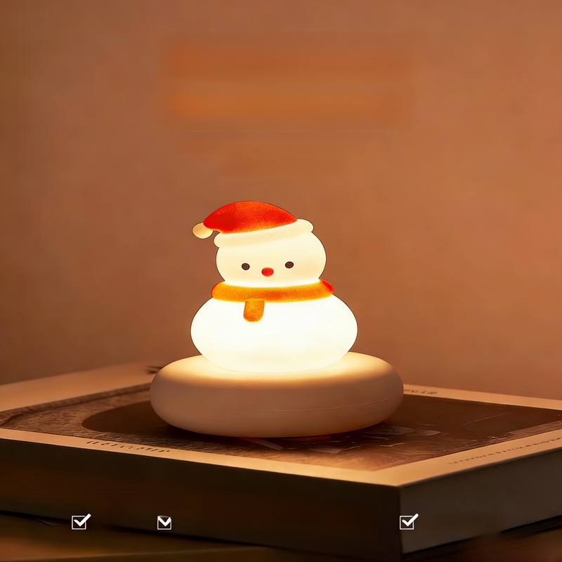 Cute silicone animal night light