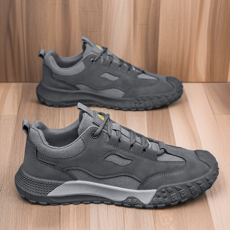 أحذية رجالية غير قابلة للانزلاق ومقاومة للتآكل للمشي لمسافات طويلة