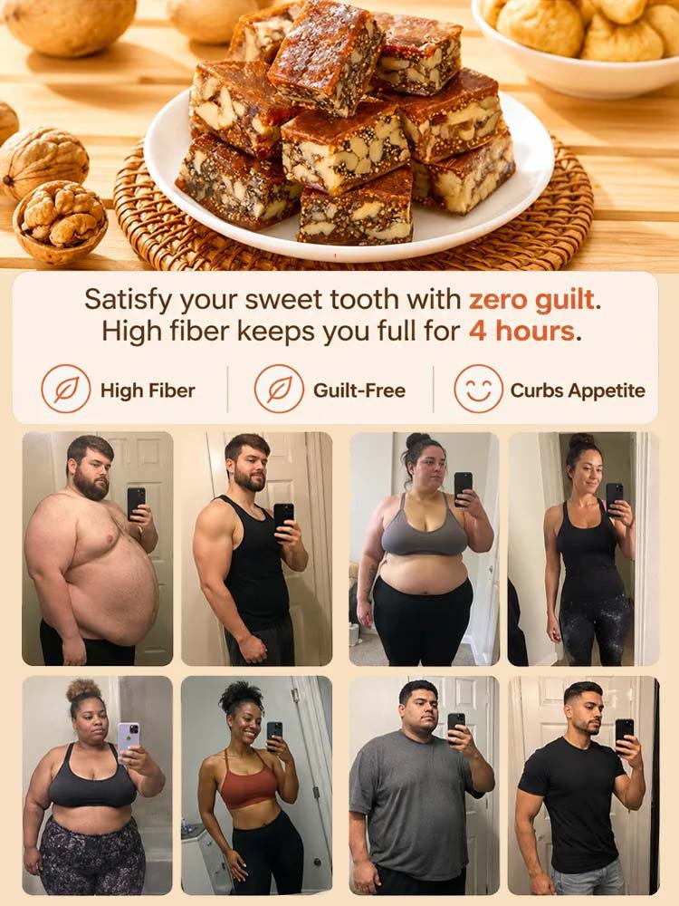 4-in-1 Fig Pie with Walnut & Black Sesame---Instant Fatigue Relief & All-Day Focus