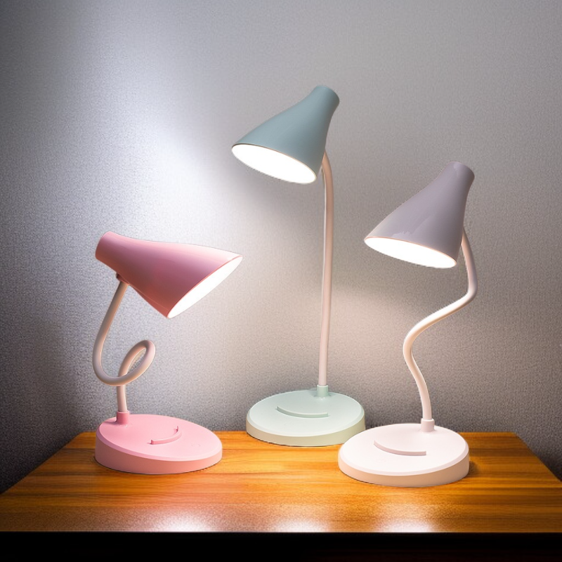 눈 보호 접이식 책상 램프