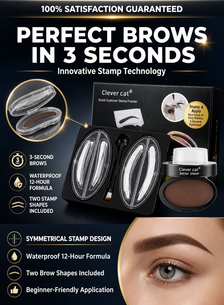 Waterproof Quick Brow Stamp Kit