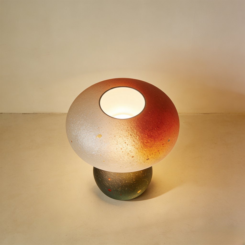 Lámpara nocturna con forma de seta