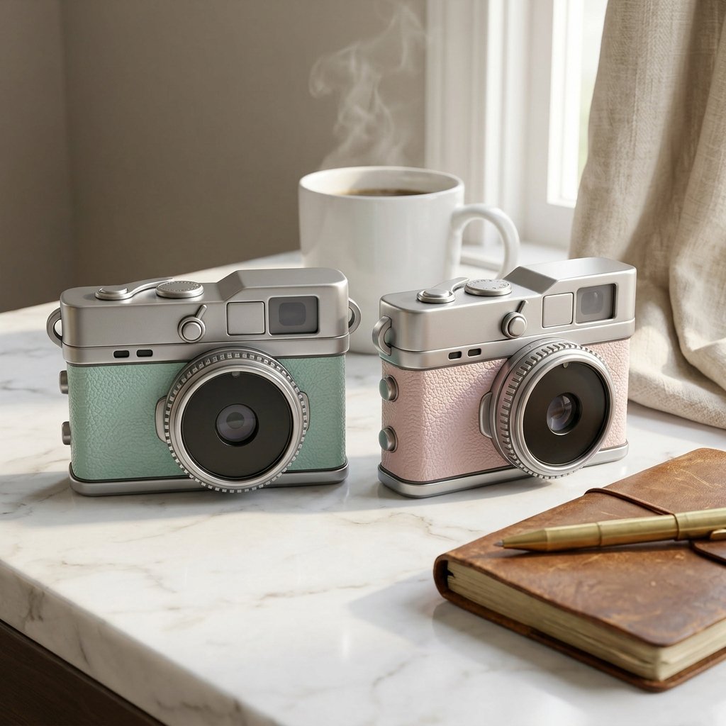 1080P Portable Student Pocket Retro Digital Camera