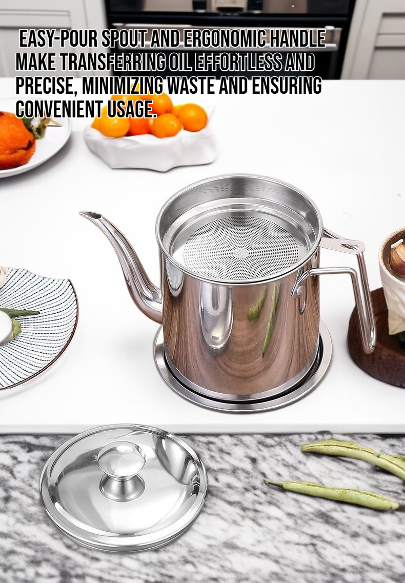 Durable oil container with secure sealing mechanism