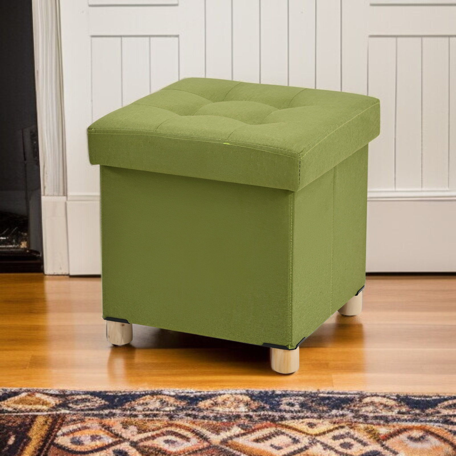 オットマン 収納 スツール 収納 ベンチ 収納ボックス 折りたたみ式 耐荷重130kg 収納 足置き 椅子 ボックス 持ち運びに便利 ふた付き