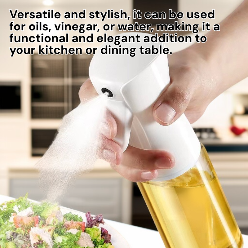 Kitchen Glass Oil Dispenser Spray Bottle Leak-proof Oil Bottle