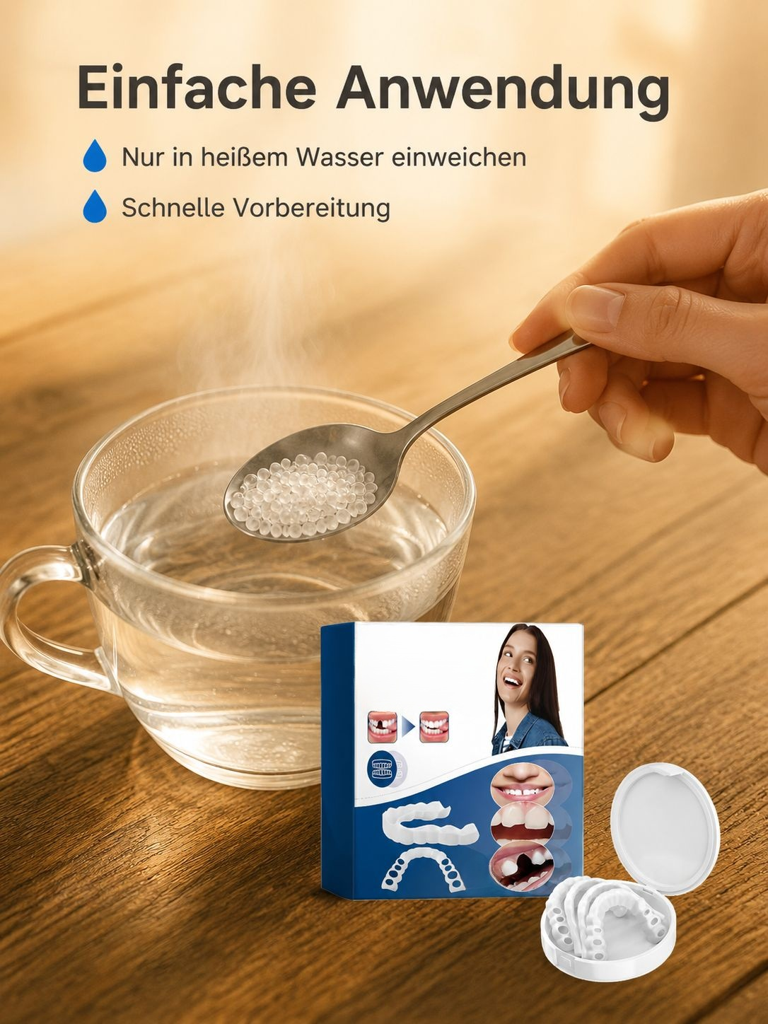 Hochwertige Materialien für Zahnprothesen
