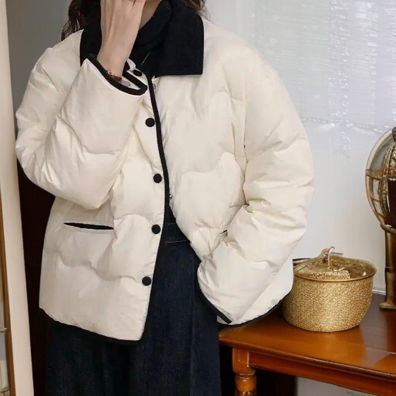 小柄サイズ用軽量ショートコート・香風スタイル冬ジャケット