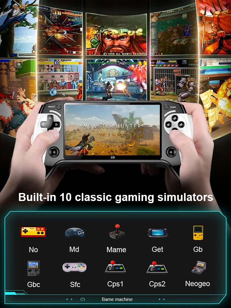 【Global Battle】Ultra-HD Arcade Handheld Game Console