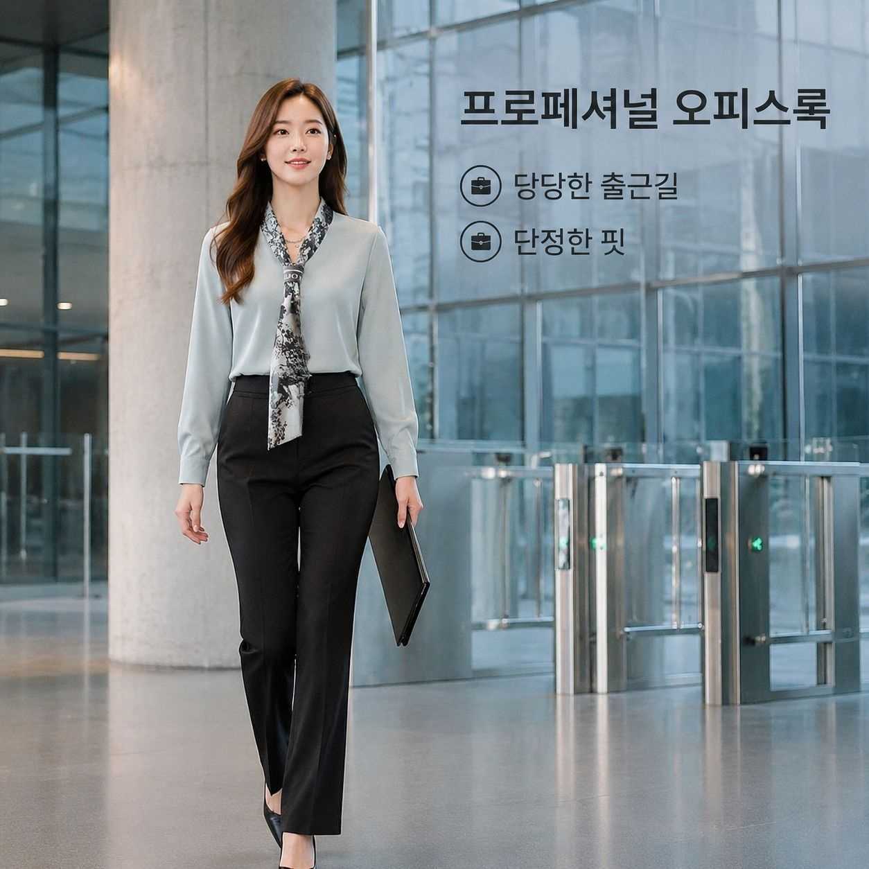 봄가을 신상 쉬폰 긴팔 셔츠 여성용