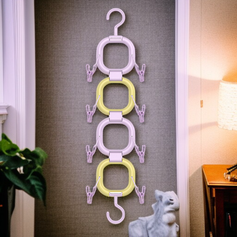 رف تخزين الملابس والقبعات من دوبامين