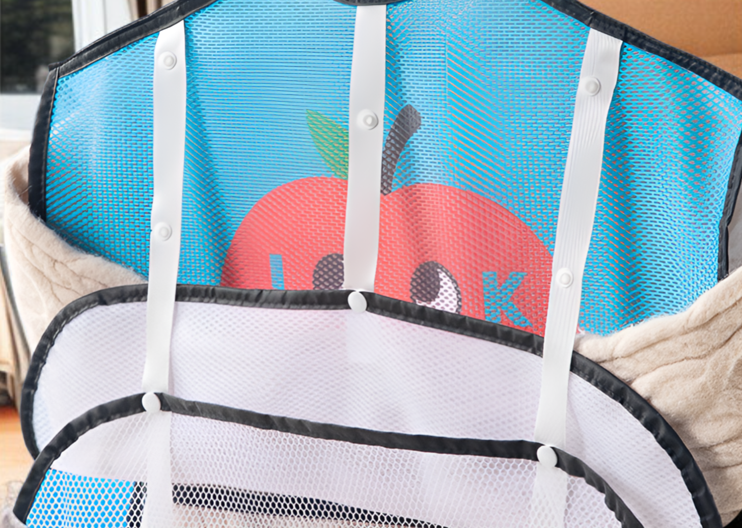 Wytrzymała siatka na swetry i ubrania