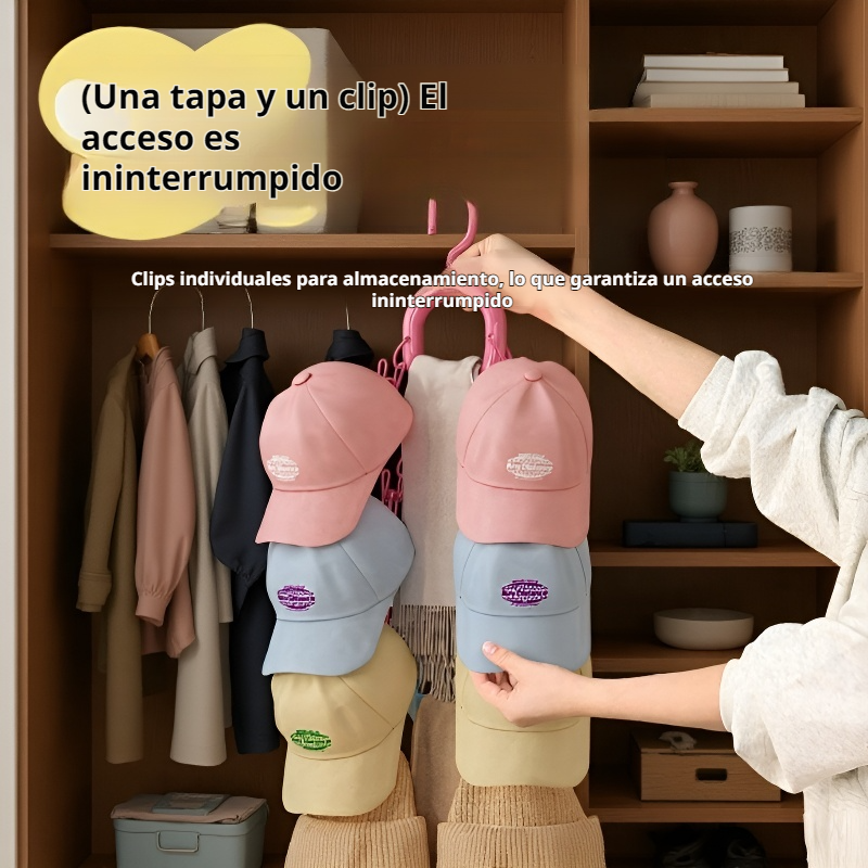 Estante de almacenamiento para ropa y sombreros Dopamina 