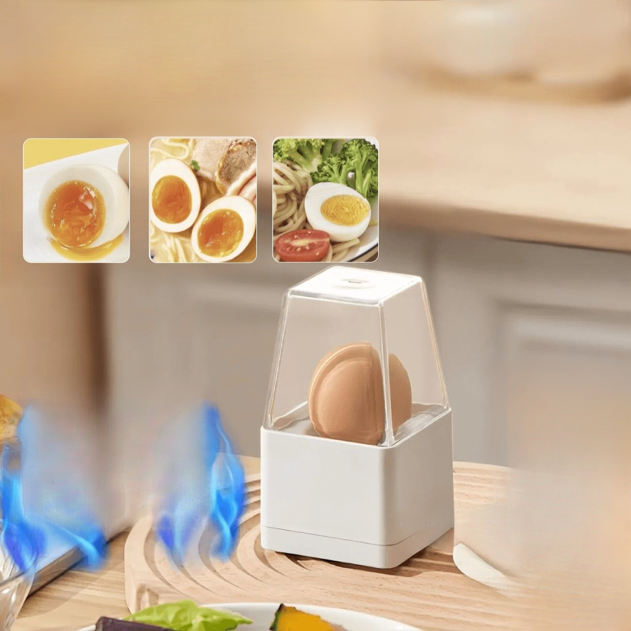 智慧安全家用煮蛋機