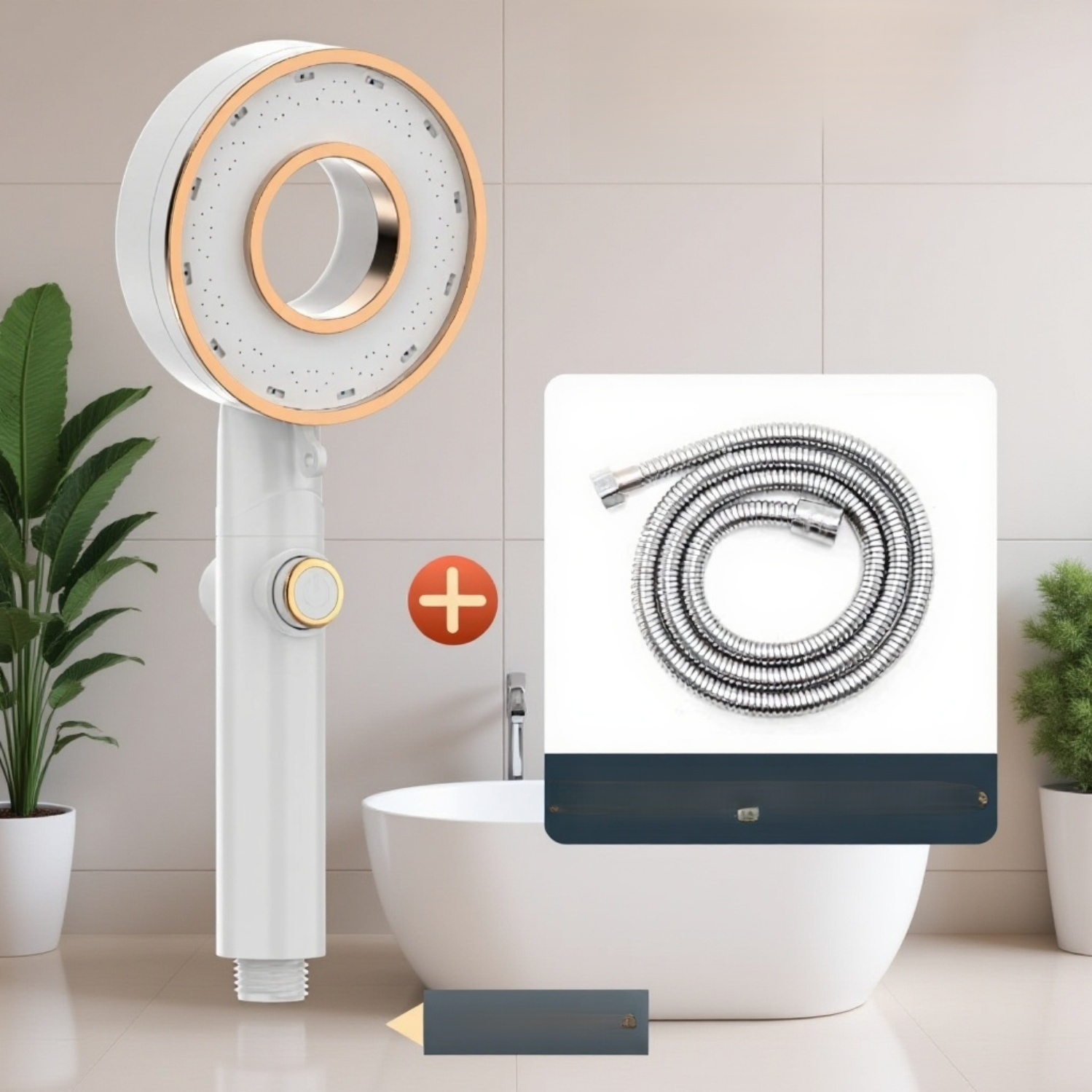 ハンドヘルドシャワーヘッド