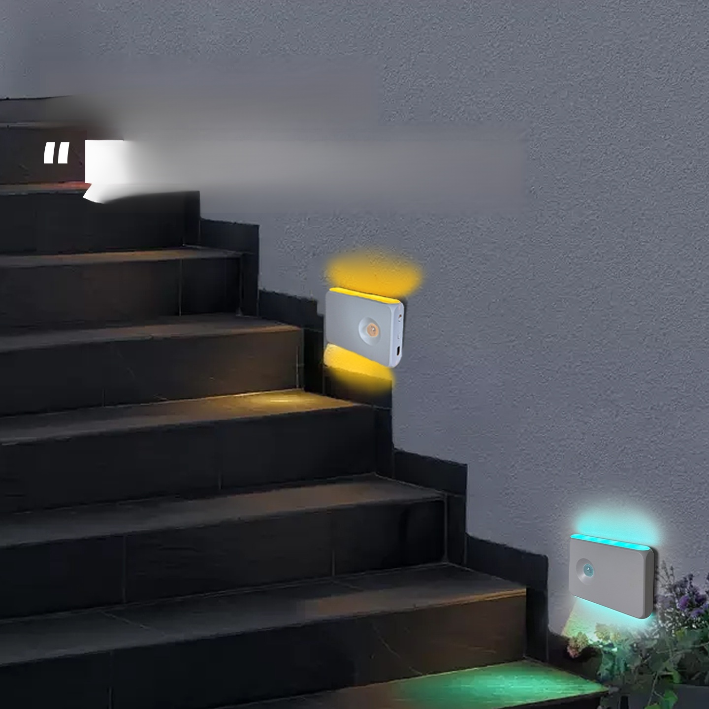 Wall lamp intelligent sensing night light LED infrared charging wireless magnetic suction