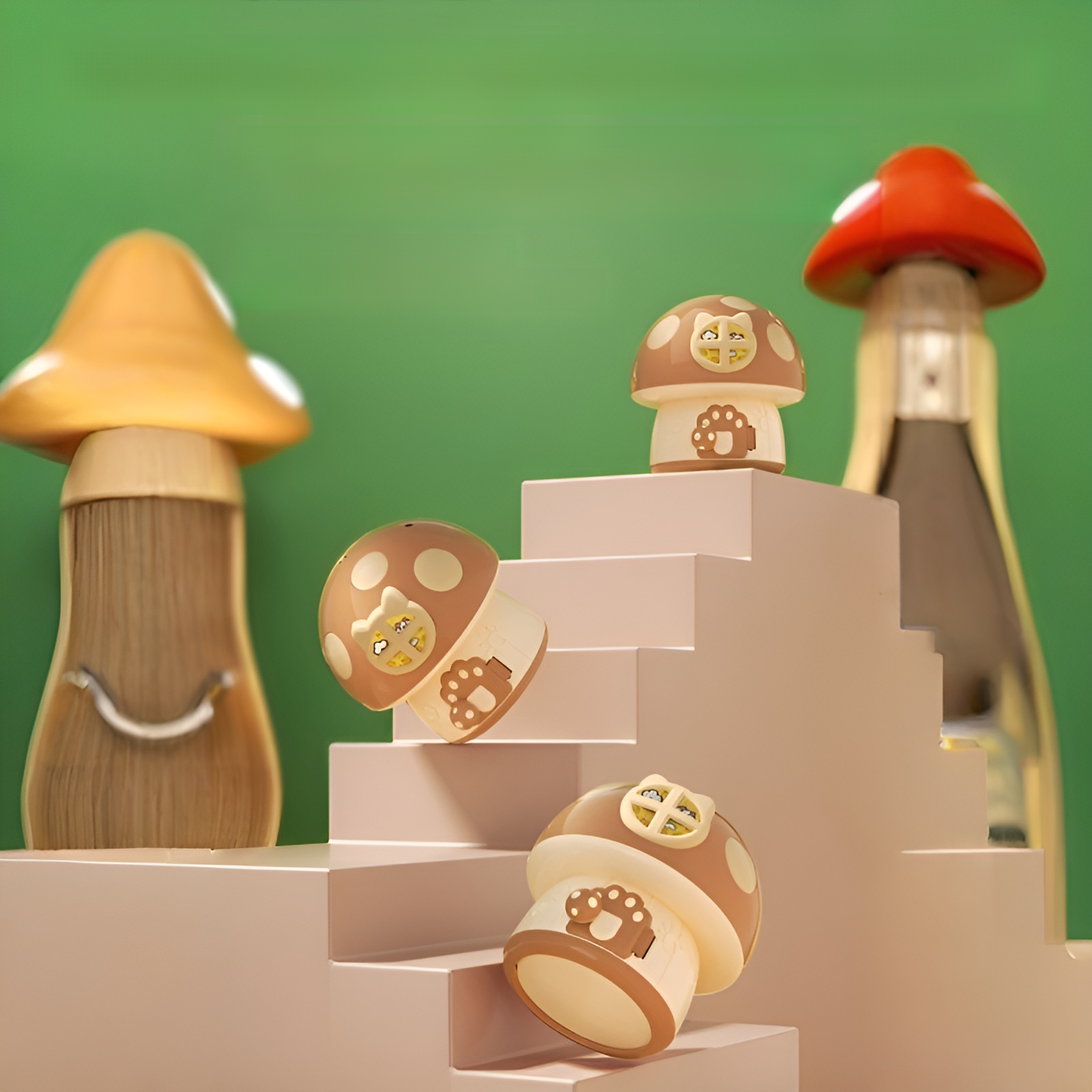 Children's Mushroom House Piggy Bank