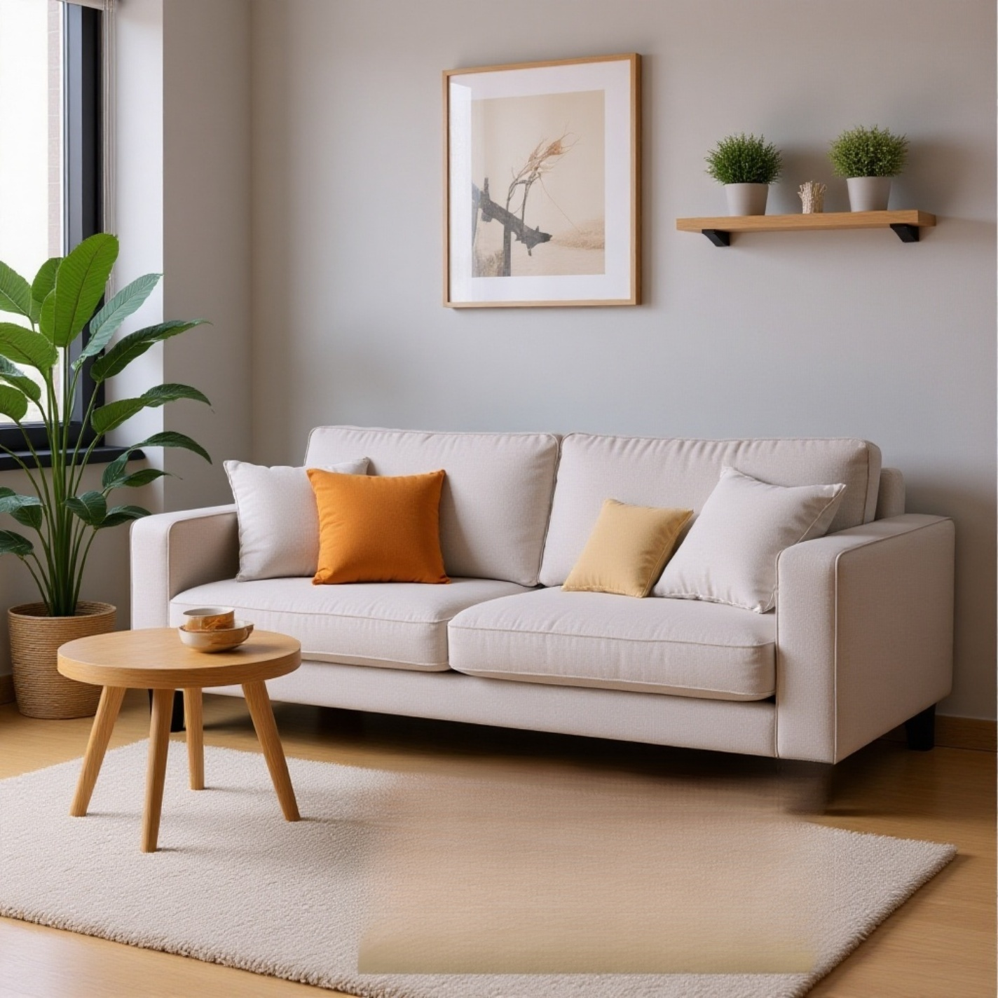 ミニサイズ手洗い不要フラットモップ