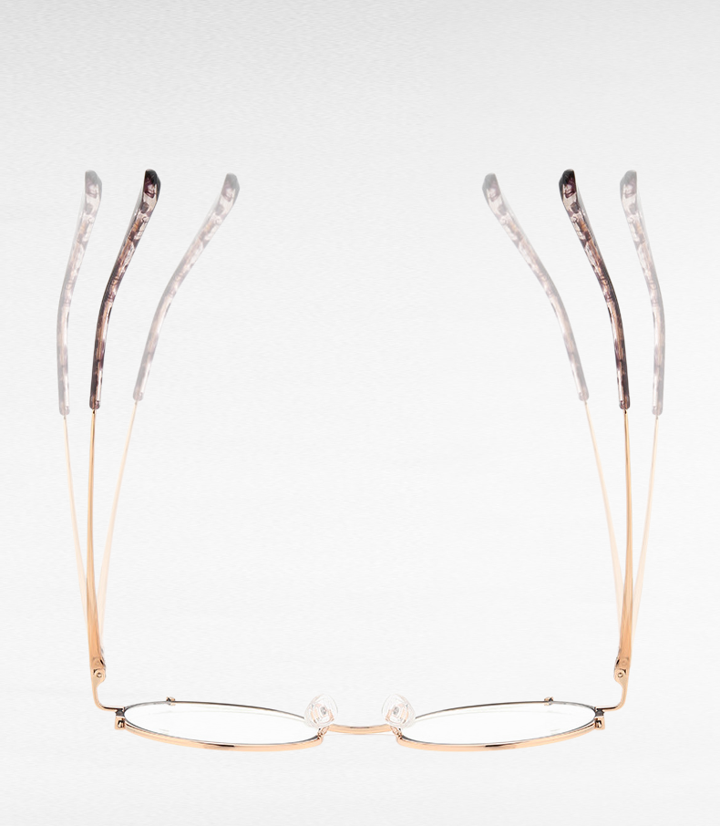 Okrągłe okulary dla ochrony wzroku przed ekranem