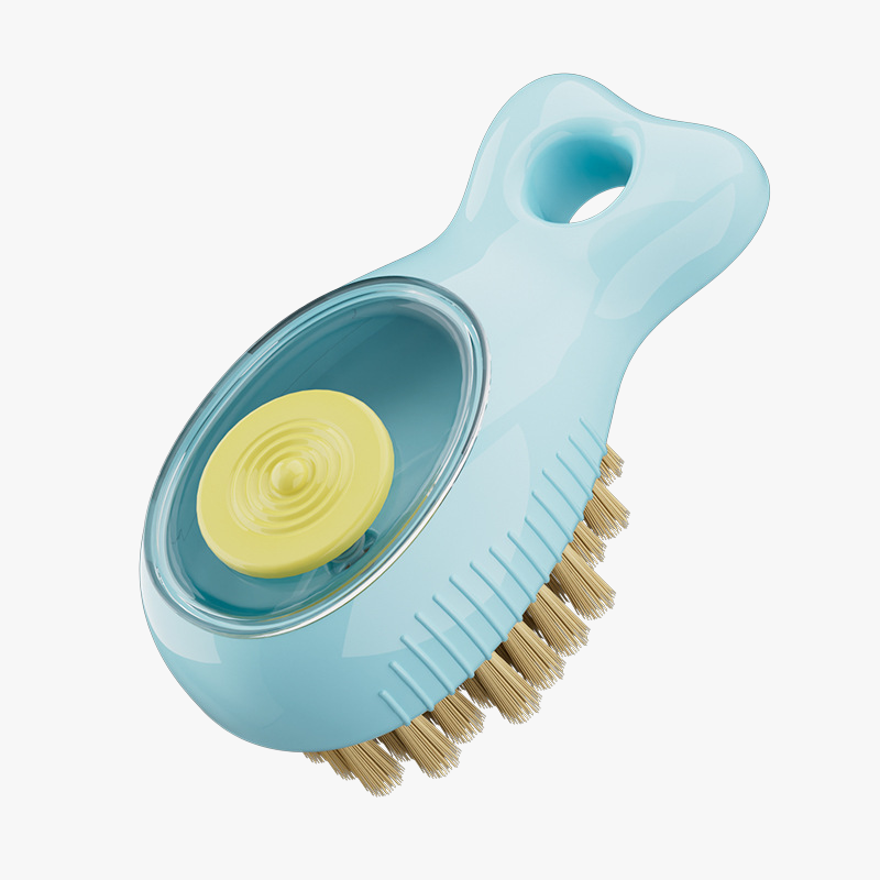 Kitchen Sink Gap Brush with Built-in Liquid Soap