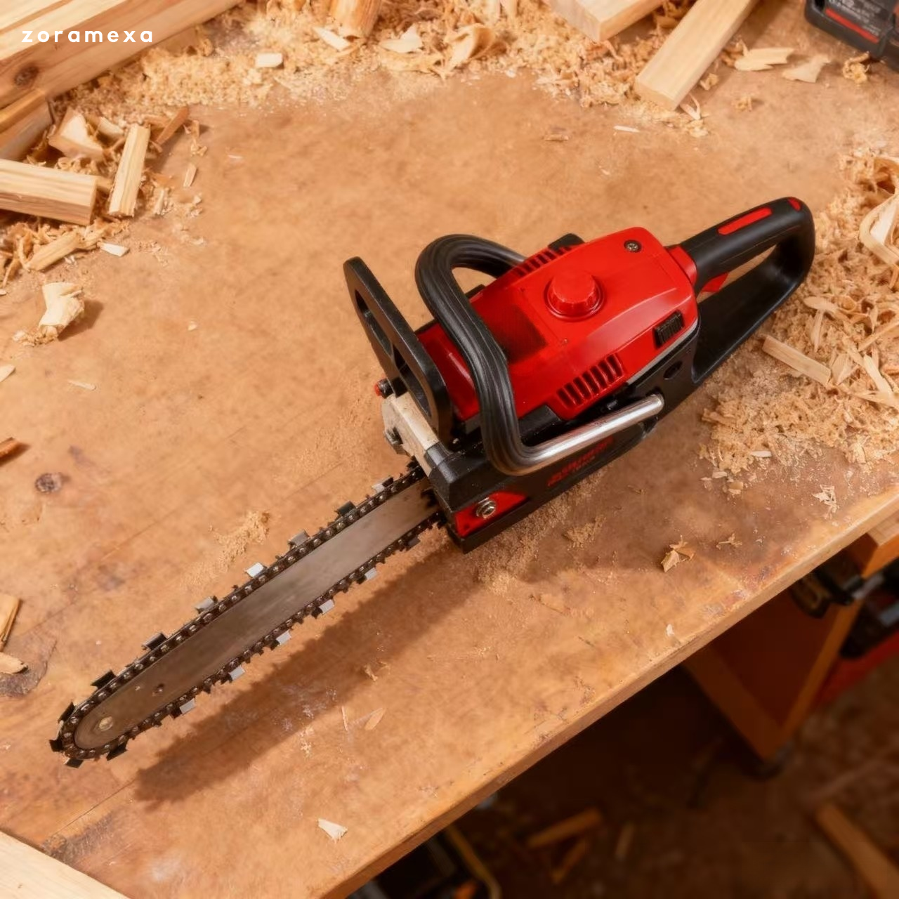 고출력 리튬 배터리와 대용량을 탑재한 가정용 소형 휴대용 전기톱