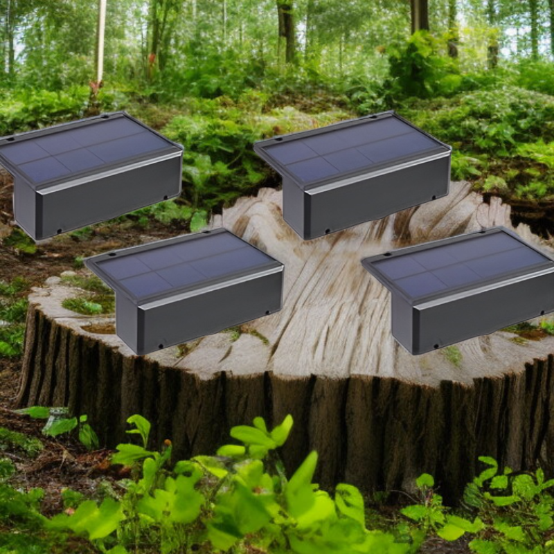 Luz de pared para el hogar, luz solar exterior, luz resistente para exteriores