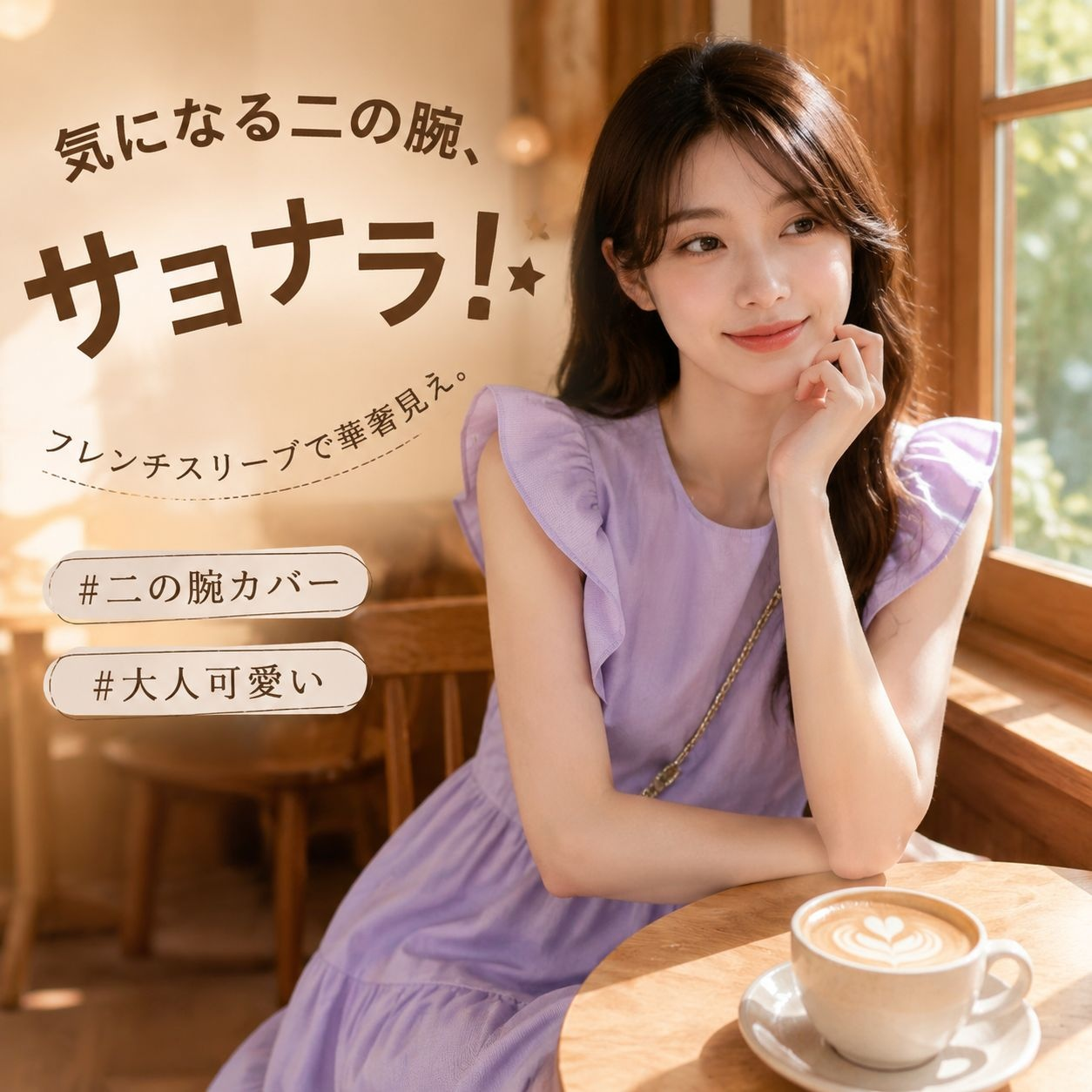 ビーチバカンス若見えウエストマーク羽根付きミディ丈ワンピース
