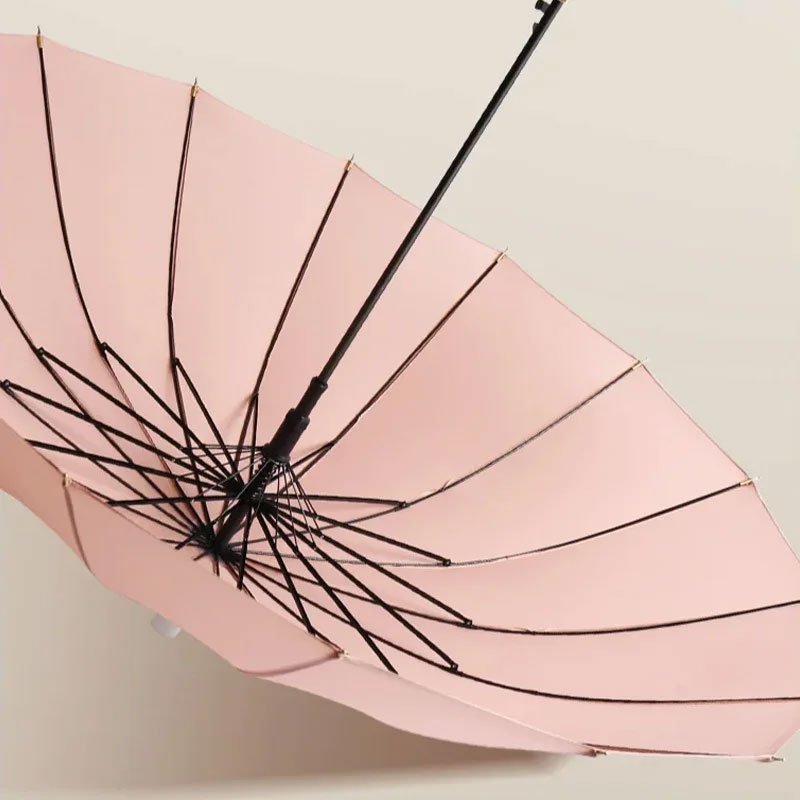 Dvoulůžkový deštník s dlouhou rukojetí