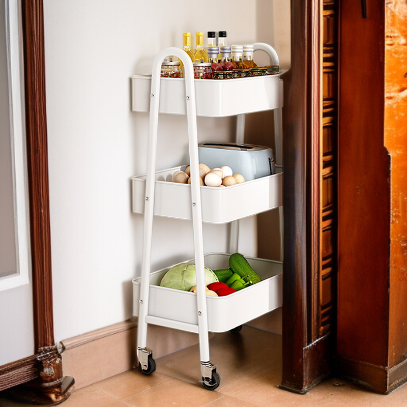 Abnehmbares Aufbewahrungsregal für Küche, Schlafzimmer und Bad