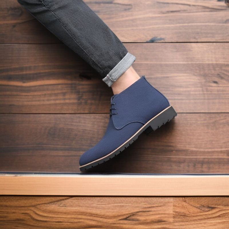 Zapatos de vestir de cuero para hombre, otoño, punta fina, cordones, tacón bajo, tallas grandes