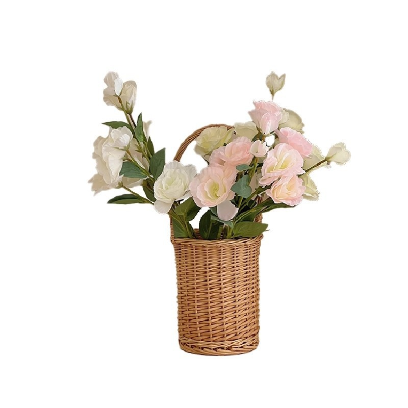 flores artificiales de lisianthus