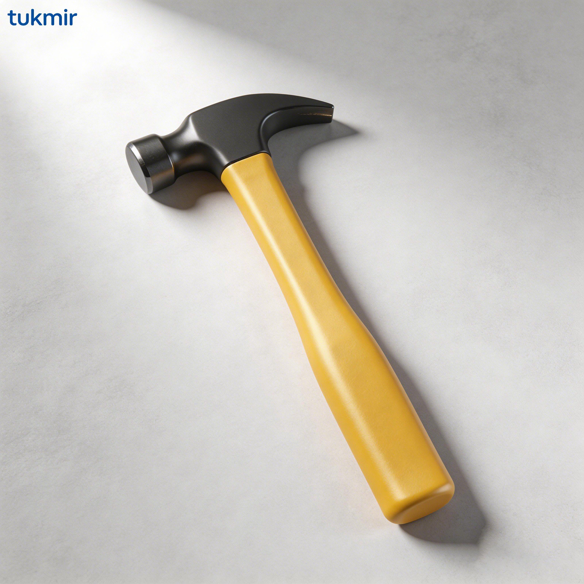 Set of 5 household claw hammers for home use