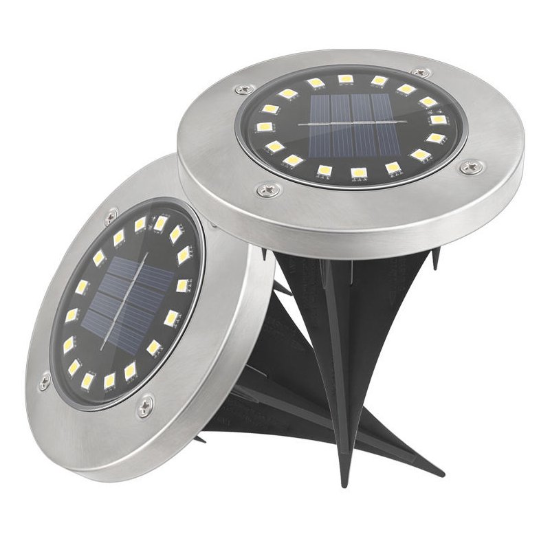 Solar buried light plug lawn light