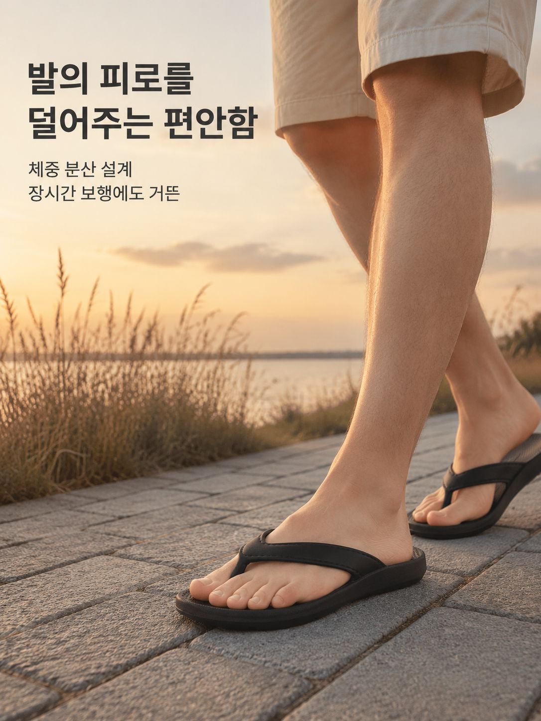 남성 아치지지 쪼리 전체 이미지