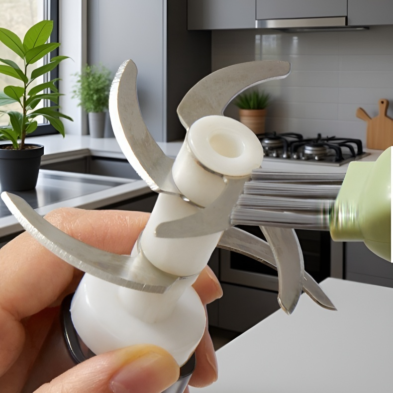 주방용 이중 브러시 칼 세척 브러시