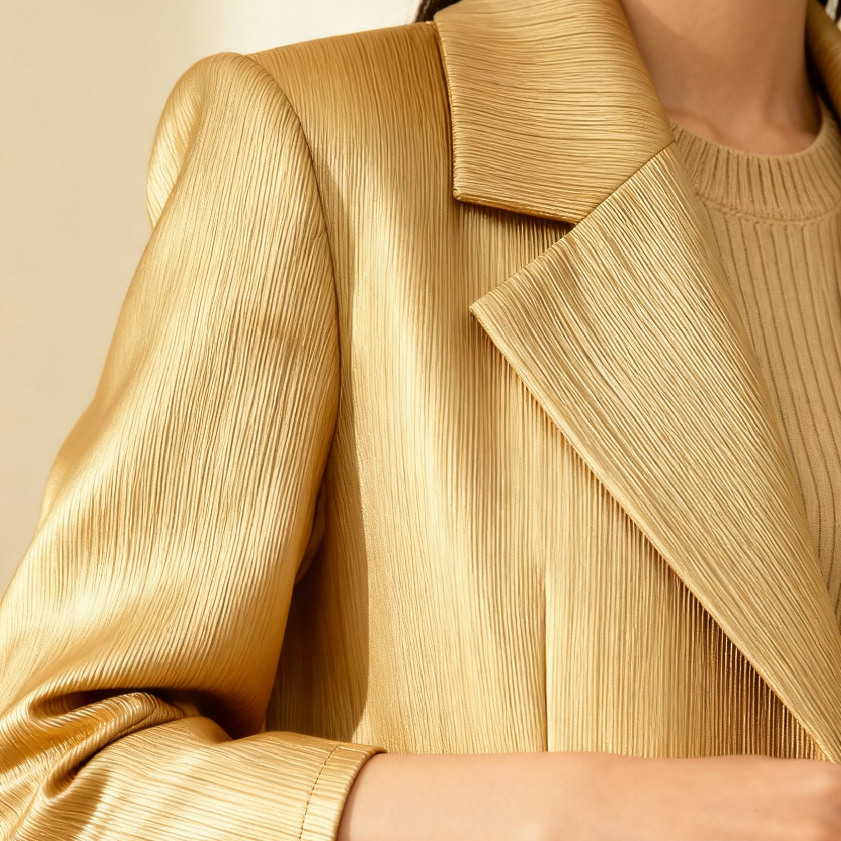 럭셔리 스타일 수트 재킷 전면 이미지