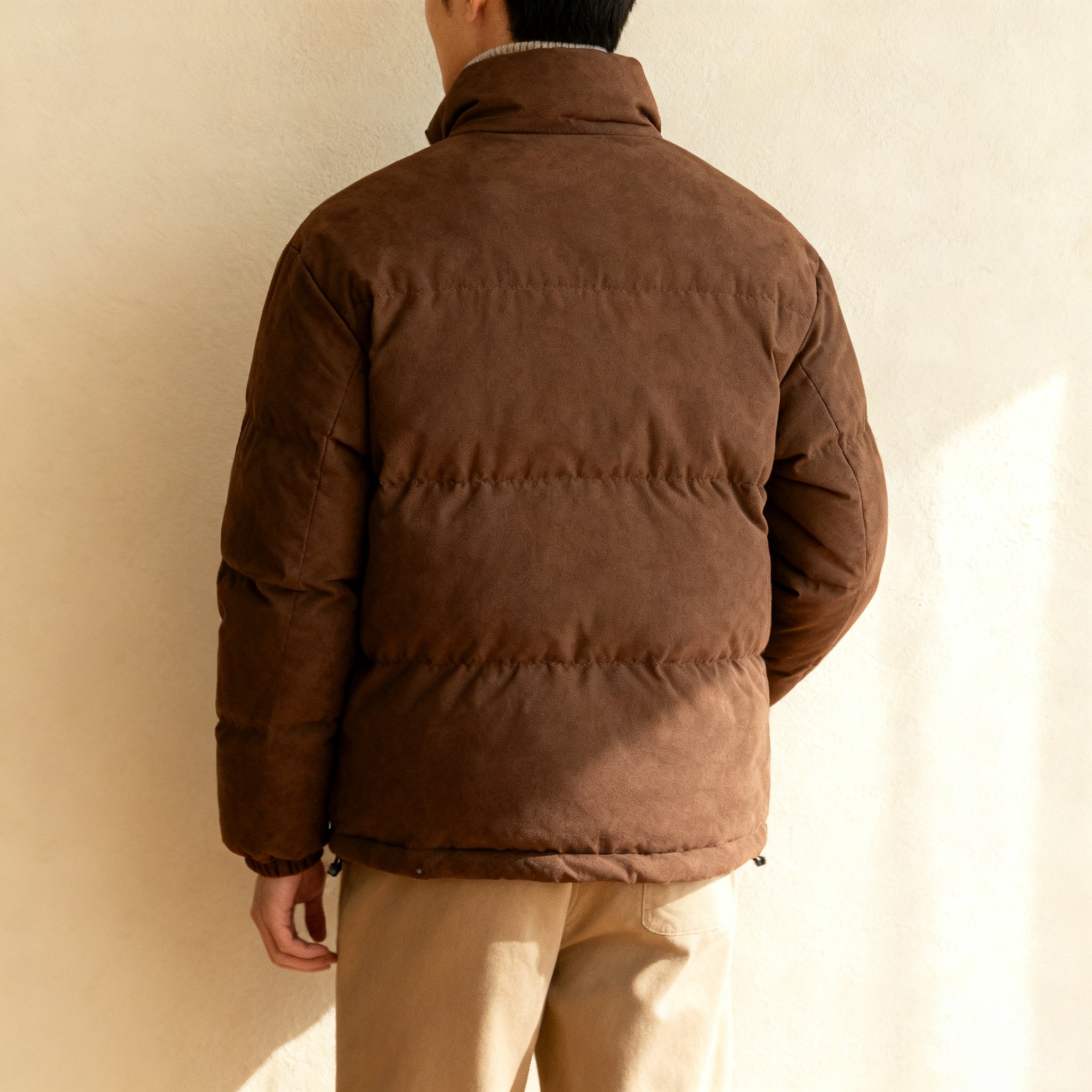 メンズコットンパーカー