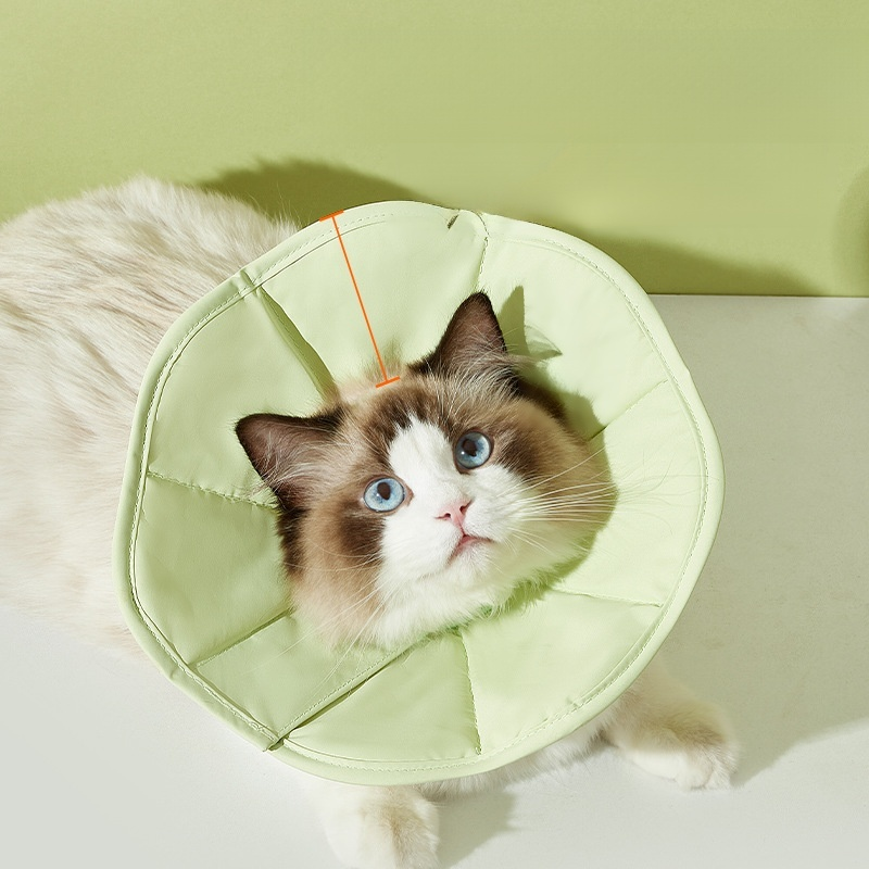 Pet Cat Anti-licking Anti-biting Neck Collar Elizabeth Head Cover Escape-resistant Design