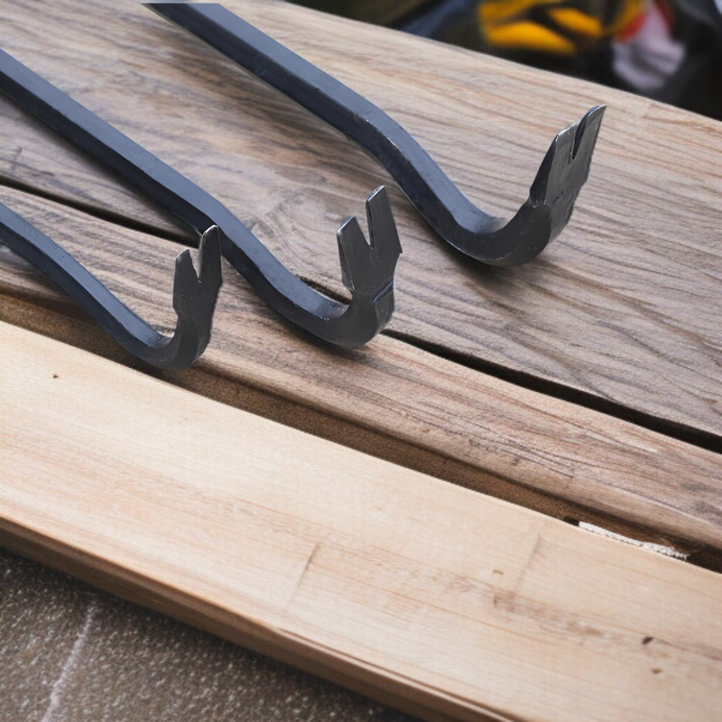 バール釘抜き、平六角棒、曲棒、多用途双頭バール、マンガン鋼レール鋼鍛造