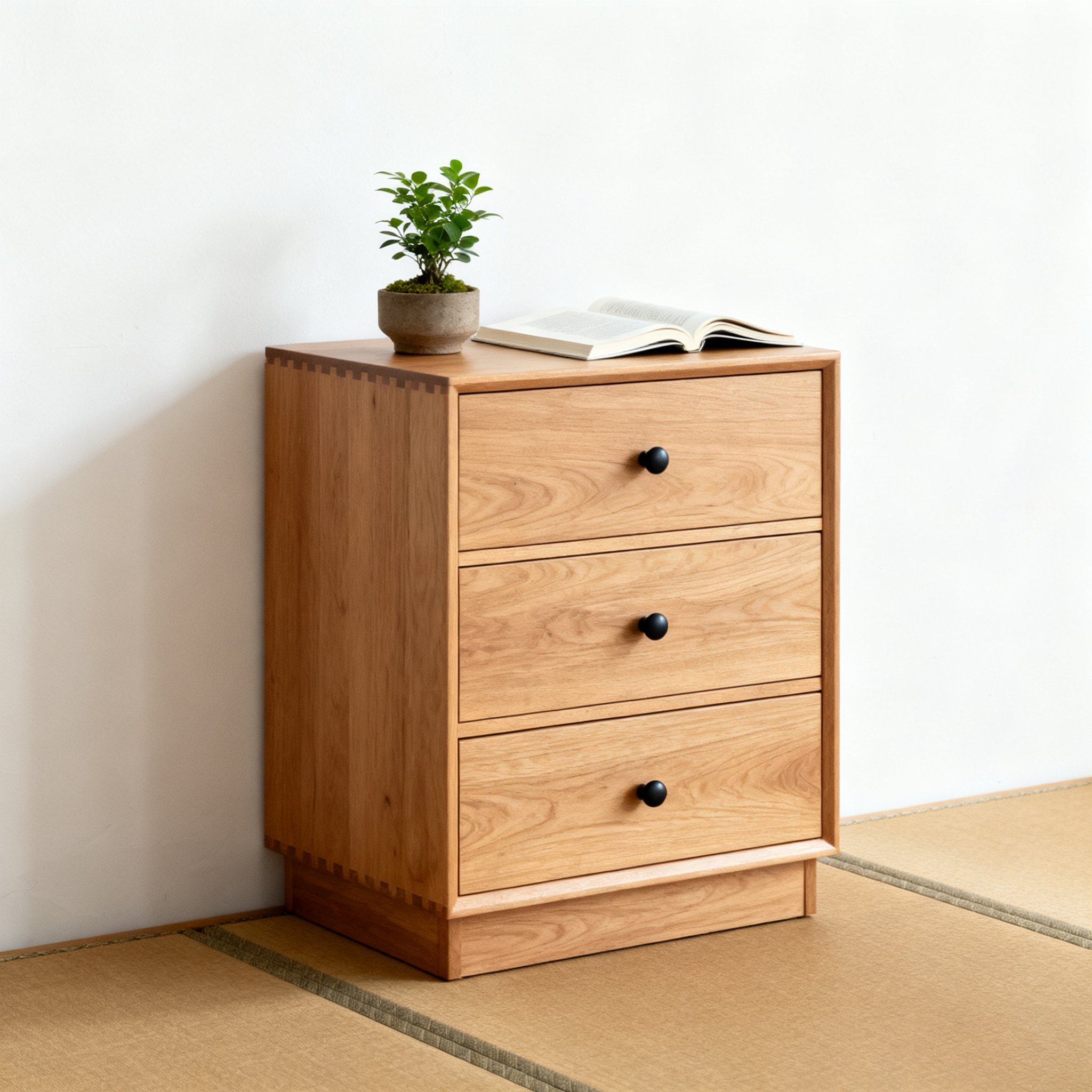 ナチュラルウッドキャビネット