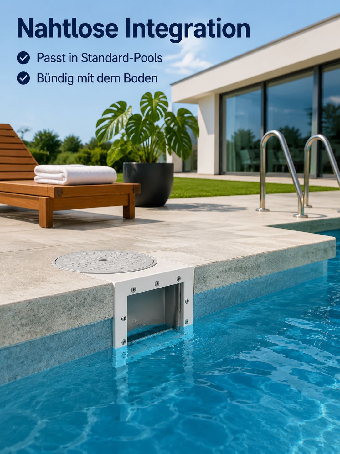 Pool Oberflächenreiniger Kescher