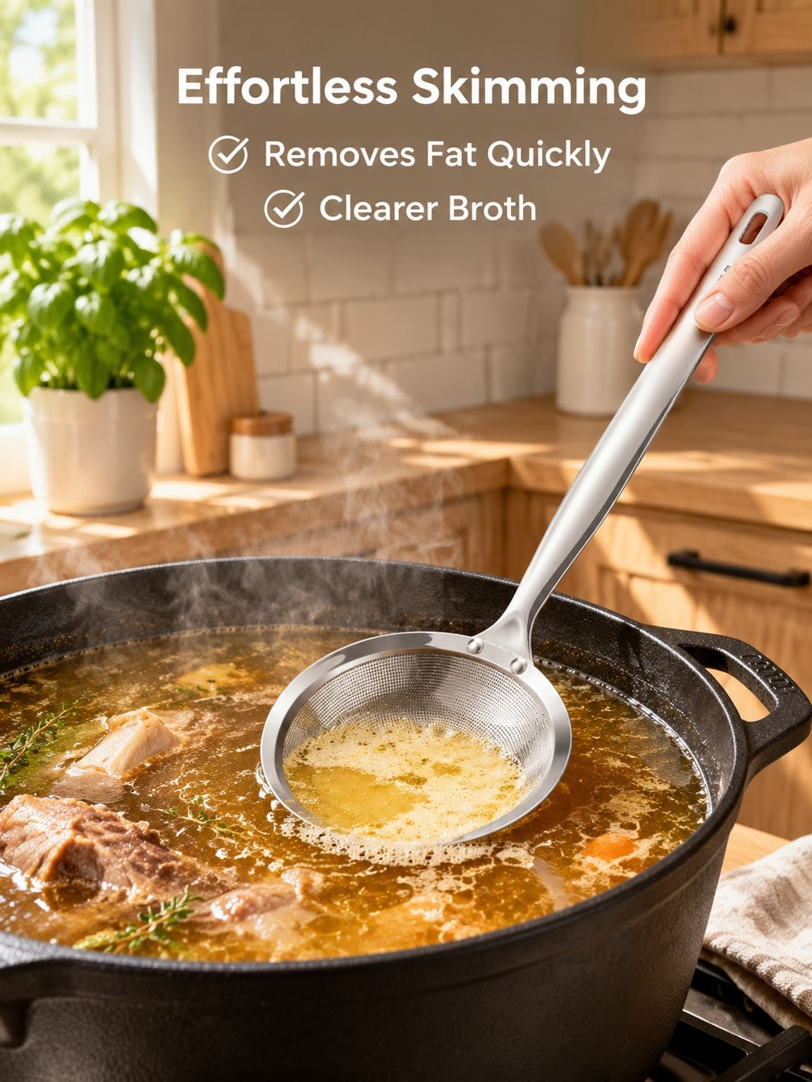 316 Stainless Steel Kitchen Skimmer