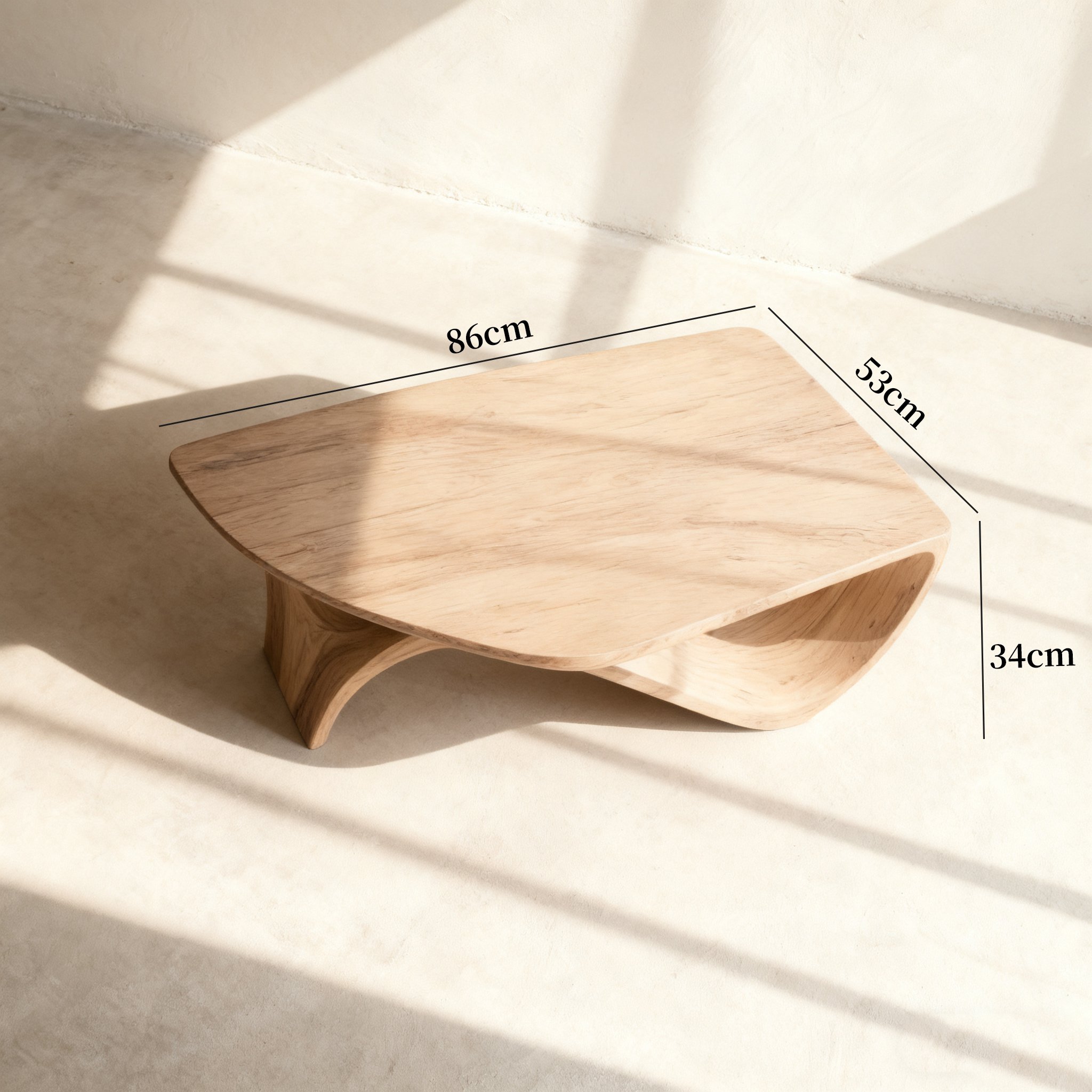 Jídelní stůl z masivu s elegantním povrchem