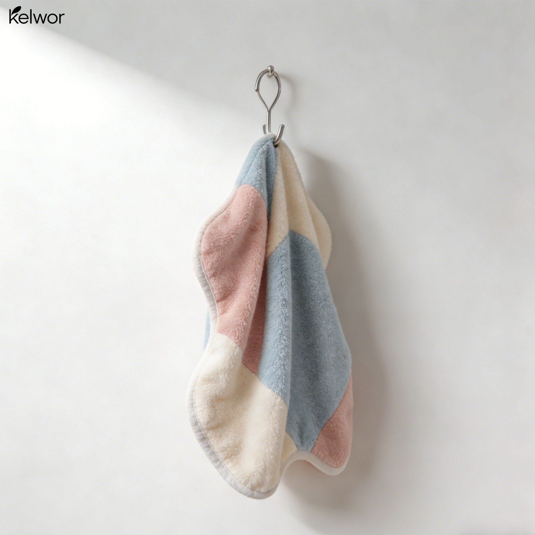 Miękkie ręczniki do rąk z polaru koralowego (5 sztuk)