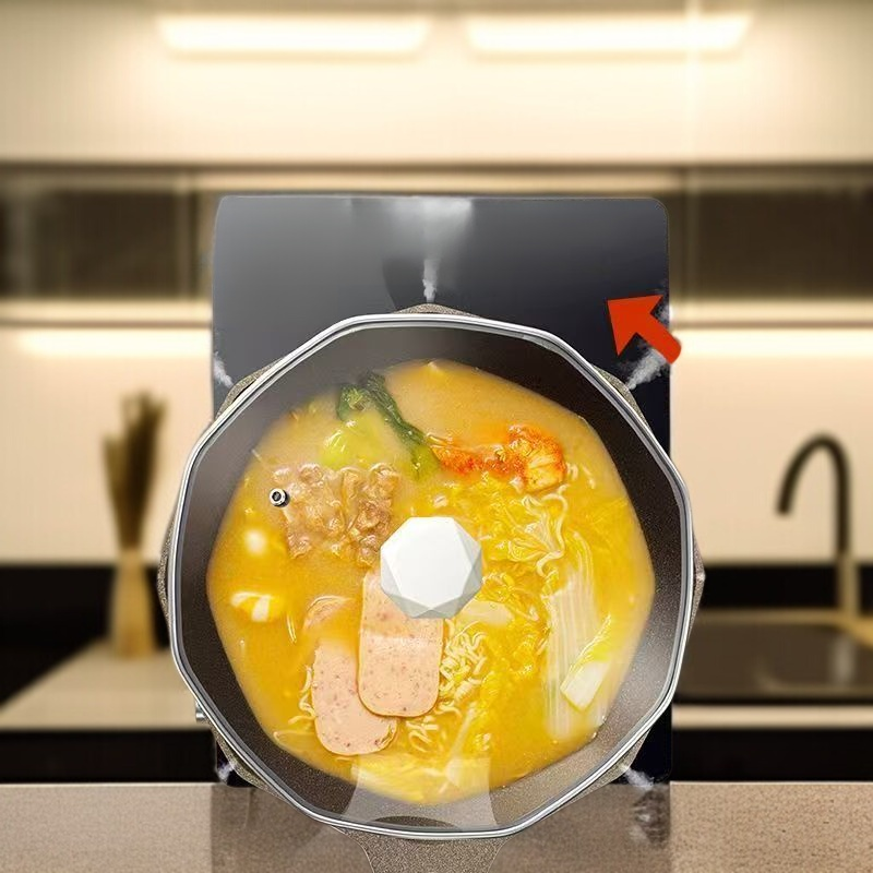 가정용 프라이팬 매끈한 평저팬 팔각 볶음팬 깊은 논스틱팬