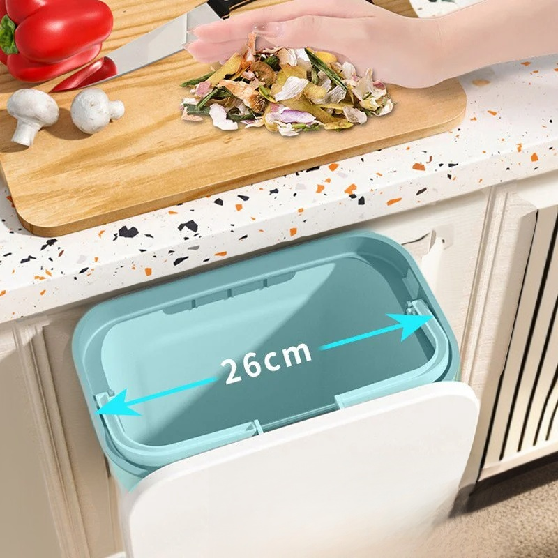 Home Kitchen Hanging Garbage Bin Multi-use Toilet Trash Can