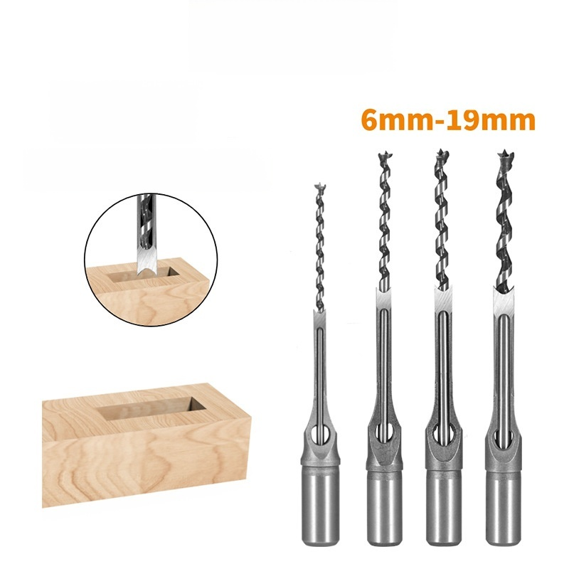 Woodworking Square Hole Saw Drill Set