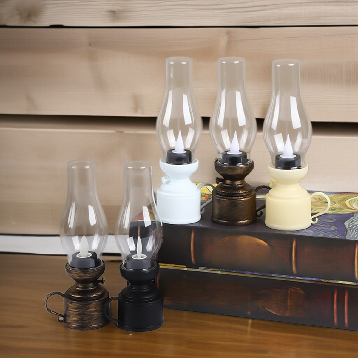 레트로 등유 램프