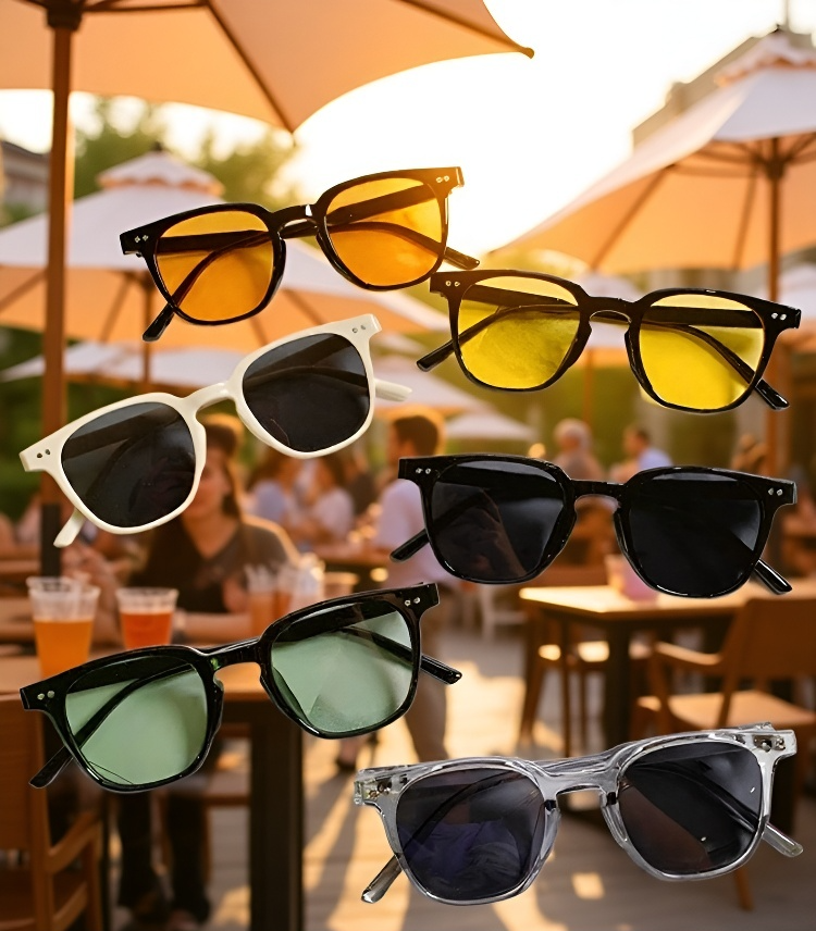 Versatile sunglasses with UV protection